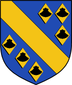 English Family Shield for Pollen or Paulin