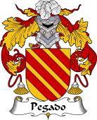 Portuguese Coat of Arms for Pegado