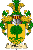 Irish Family Coat of Arms (v.23) for O'Boyle