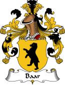 German Wappen Coat of Arms for Baar