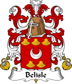 Coat of Arms from France for Belle-Isle or Belisle