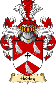 English Coat of Arms (v.23) for the family Hedley