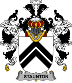 Irish Family Coat of Arms (v.25b) Staunton