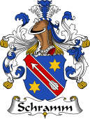 German Wappen Coat of Arms for Schramm