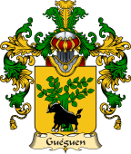 French Family Coat of Arms (v.25) Guéguen