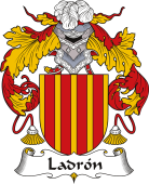 Spanish Coat of Arms for Ladrón