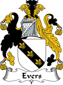 Irish Coat of Arms for Evers