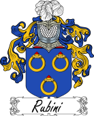 Araldica Italiana Coat of arms used by the Italian family Rubini