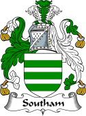 English Coat of Arms for the family Southam