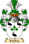 Irish Family Coat of Arms (v.23) for Starkey or Sharkey