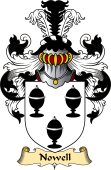 English Coat of Arms (v.23) for the family Nowell