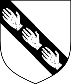 English Family Shield for Main or Mayne