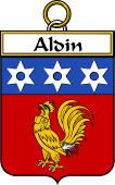 French Coat of Arms Badge for Aldin