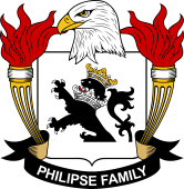 Coat of arms used by the Philipse family in the United States of America