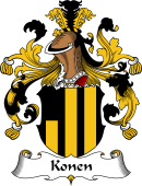 German Wappen Coat of Arms for Konen