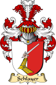 v.23 Coat of Family Arms from Germany for Schlayer