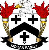 Coat of arms used by the Moran family in the United States of America
