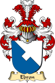 v.23 Coat of Family Arms from Germany for Ebron