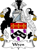 English Coat of Arms for Wren