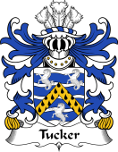 Welsh Coat of Arms for Tucker (of Sealyham, Pembrokeshire)