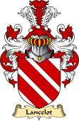 English Coat of Arms (v.23) for the family Lancelot