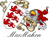 Sept (Clan) Coat of Arms from Ireland for MacMahon (Thomond)