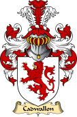 Welsh Family Coat of Arms (v.23) for Cadwallon (AP MADOG)