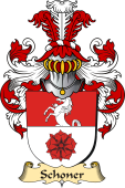 v.23 Coat of Family Arms from Germany for Schoner