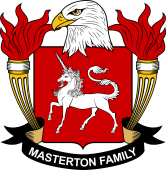 Coat of arms used by the Masterton family in the United States of America