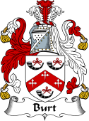 English Coat of Arms for Burt
