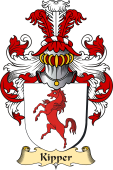 v.23 Coat of Family Arms from Germany for Kipper