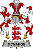 Irish Coat of Arms for McMahon or McMahan