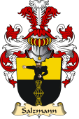 v.23 Coat of Family Arms from Germany for Salzmann