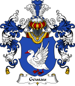 German Wappen Coat of Arms (v.25) Geusau