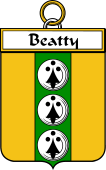 Irish Badge for Beatty or Betagh