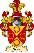 English Coat of Arms (v.23) for the family New or Newe