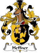 German Wappen Coat of Arms for Heffner