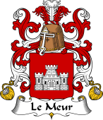 Coat of Arms from France for Le Meur (or Meur)
