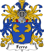Italian Coat of Arms for Ferro
