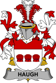 Irish Coat of Arms for Haugh or O'Hough