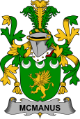 Irish Coat of Arms for McManus