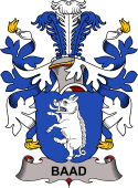 Coat of arms used by the Danish family Baad 1