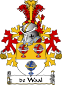 Dutch Coat of Arms for de Waal