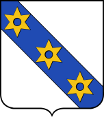 French Family Shield for Monteil