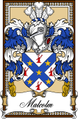Scottish Coat of Arms Bookplate for Malcolm or MacCallum