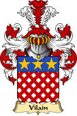 French Family Coat of Arms (v.23) for Vilain