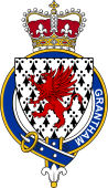 Families of Britain Coat of Arms Badge for: Grantham (England)