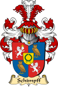 v.23 Coat of Family Arms from Germany for Schimpff