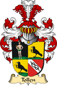 v.23 Coat of Family Arms from Germany for Tollen