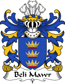 Welsh Coat of Arms for Beli Mawr (King of Britain)